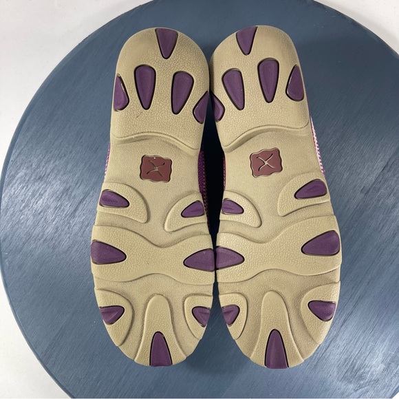 Twisted X Driving Moc Purple Serape Women’s 8 - Picture 6 of 8
